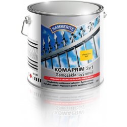 Dulux Komaprim 3v1 přímo na rez 0,75L černý