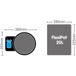 Autopot FlexiPot 1 květináč bez nádrže Aquavalve5 – Hledejceny.cz