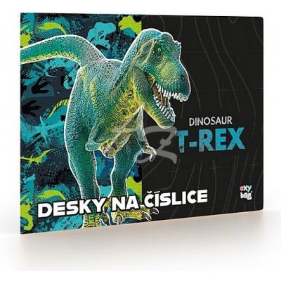 Oxybag desky na číslice Premium Dinosaurus 24 – Zboží Dáma