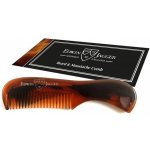 Edwin Jagger hřeben na knír želvovina – Zboží Mobilmania