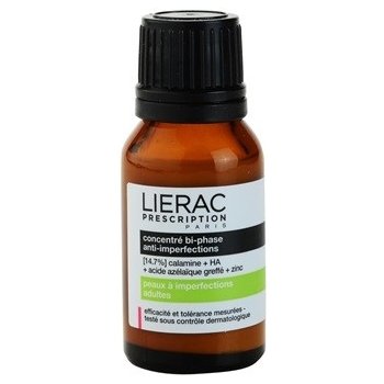 Lierac Prescription lokální péče pro problematickou pleť akné Anti-blemish Dual-phase Concentrate 15 ml