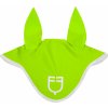Čabraka na uši Equestro Čabraka GP Logo lime green white