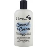 I Love Bubble Bath & Shower Crème Coconut Cream sprchový krém 500 ml – Hledejceny.cz