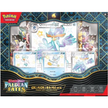 Pokémon TCG Paldean Fates Premium Collection Quaquaval ex