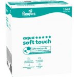 Pampers Dětské čisticí ubrousky, Aqua Soft Touch Baby 15 x 60 ks – Sleviste.cz