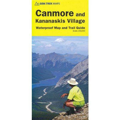 mapa Canmore and Kananaskis Village 1:50 t. – Hledejceny.cz