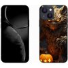 Pouzdro a kryt na mobilní telefon Apple mmCase na iPhone 13 mini halloweenská příšera