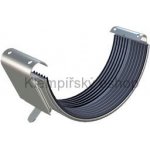 Lindab RSK Spojka žlabů s těsněním 125 mm RAL 9005 černá – Zbozi.Blesk.cz