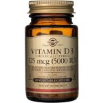 Solgar Vitamin D3, 5000 IU, 60 rostlinných kapslí – Hledejceny.cz