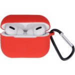 Pouzdro Silicone Case s karabinou pro Apple AirPods (3. gen.) 2021 MagSafe red – Zbozi.Blesk.cz