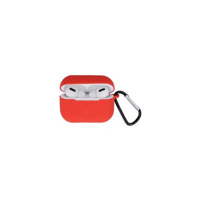 Pouzdro Silicone Case s karabinou pro Apple AirPods (3. gen.) 2021 MagSafe red – Zbozi.Blesk.cz