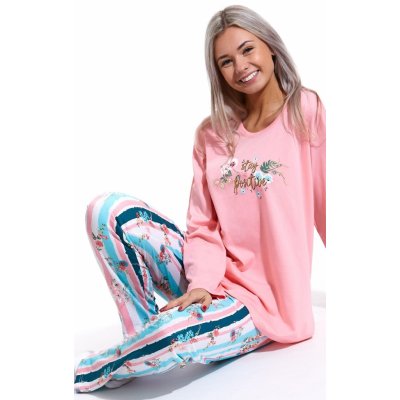 Růžové květované dámské Stay positive 1B1627 – Zbozi.Blesk.cz