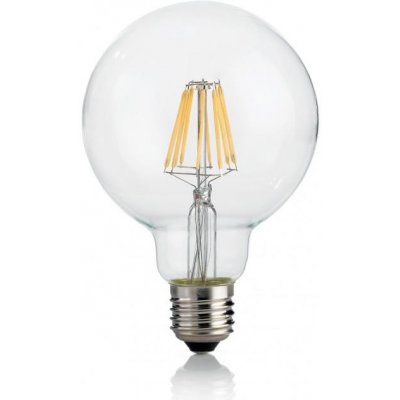 Ideal Lux LED žárovka Ideal Lux Classic E27 8W 153971 4000K globo Čirá