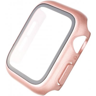 FIXED ochranné pouzdro Pure+ s temperovaným sklem pro Apple Watch 40mm, růžová FIXPUW+-436-PI
