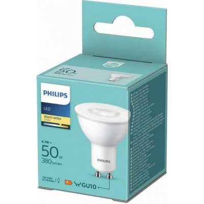 Philips 8719514353947 LED žárovka GU10 4,7W/50W 400lm 2700K PAR16 – Hledejceny.cz