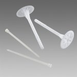 DEN BRAVEN Talířová hmoždinka PN 10 s plastovým trnem, natloukací, krátký rozpon 220mm – Zboží Mobilmania