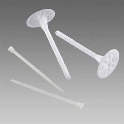 DEN BRAVEN Talířová hmoždinka PN 10 s plastovým trnem, natloukací, krátký rozpon 220mm – Zboží Mobilmania