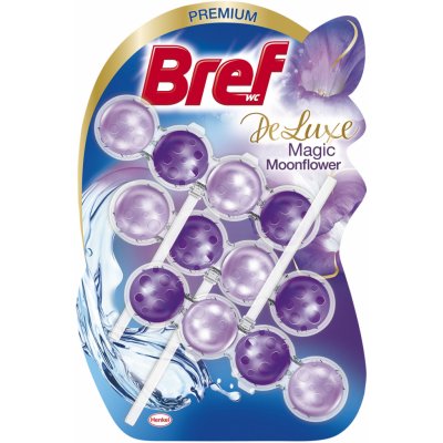 Bref WC blok De Luxe Magic Moonflower 3 x 50 g – HobbyKompas.cz