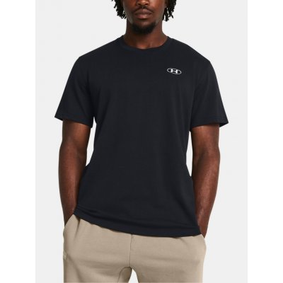 Under Armour UA HW LC Patch SS Triko Černá Pánské – Zboží Dáma