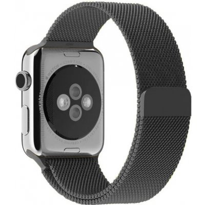 Crested Milánský tah s magnetickým zapínáním pro Apple Watch 42, 44 a 45 mm vesmírně šedý YACZ-Y600