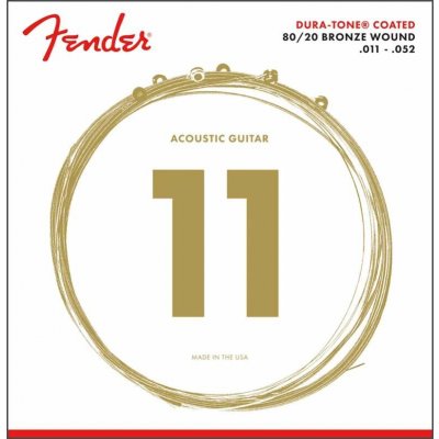 Fender 880CL Dura-Tone Coated, 80/20, Ball End 11/52 – Sleviste.cz