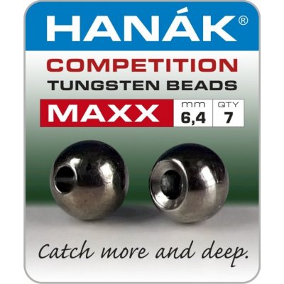 Tungstenové kuličky Hanák Competition MAXX Černý nikl 6,4mm 7ks – Zboží Dáma
