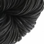 Voskovaná šňůra černá, 2 mm (70 m) – Zboží Dáma