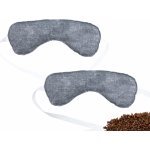 VFstyle nahřívací polštářek na oči s hroznovými pecičkami 1+1 Grey – Sleviste.cz