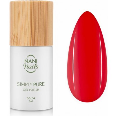 NANI gel lak Simply Pure Fresh Red 5 ml – Zbozi.Blesk.cz