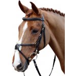 HKM Uzdečka Mexican Style kožená černá – Zboží Dáma