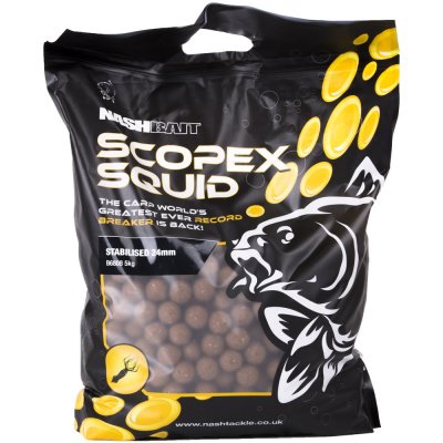 NashBait Scopex Squid Stabilised Boilies 1kg 20mm – Zbozi.Blesk.cz