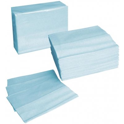 Netkané textílie TEMCA Profix escon crep, 50 ks, 10 balení, skládaný, tyrkysová – Zboží Dáma