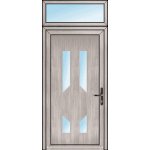 OknaDvereNaMiru.cz Vchodové dveře STYL 120 + Nadsvětlík bílá 100 x 220 cm – Hledejceny.cz