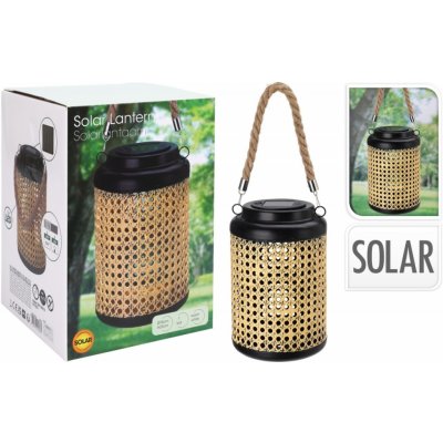 Lepaso Kovová solární lucerna LED 23x15 cm (135247 041 DX9300310 lampa LED solar) – Hledejceny.cz