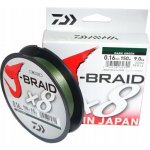 Daiwa šňůra J-Braid X8 150m 0,22mm 17kg Dark Green – Zboží Dáma