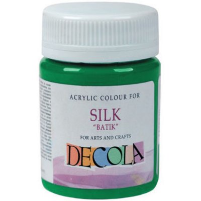 Deco Batik Akrylová barva na hedvábí 50 ml 722 Green medium – Hledejceny.cz