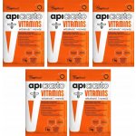 APIFOOD Apiciasto pro včely Vitamins 5 x 1 kg – Hledejceny.cz