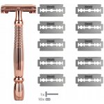 Wilkinson Intuition Double Edge Rose Gold Classic + 10 ks hlavic – Zbozi.Blesk.cz