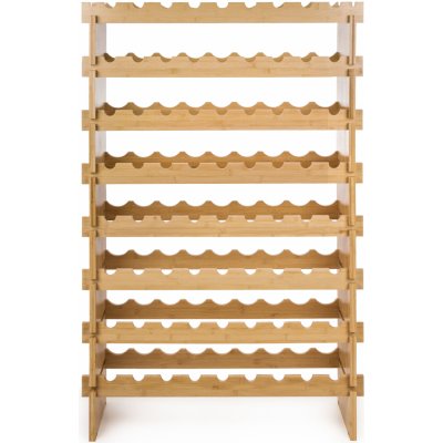 Regál na víno G21 na 72 lahví bambusový – Hledejceny.cz
