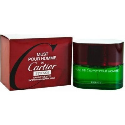 Cartier Must de Cartier Essence Pour Homme toaletní voda pánská 50 ml tester – Zboží Mobilmania