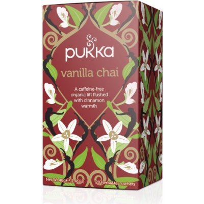 Pukka ajurvédský BIO čaj Vanilla Chai 20 sáčků – Zboží Mobilmania
