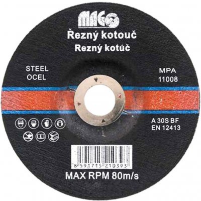 Magg Řezný kotouč 115 x 1,0 x 22,2 mm RK11510 – Sleviste.cz