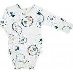 Kojenecké bavlněné body s bočním zapínáním Nicol Fox Club oranžové Kojenecké bavlněné body s bočním zapínáním Nicol Fox Club oranžové – Zbozi.Blesk.cz