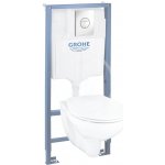 GROHE Solido tlačítko Sail chrom + sedátko 39499000 – Zboží Dáma