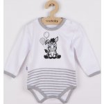 NEW BABY Kojenecké bavlněné body Zebra exclusive – Zboží Mobilmania