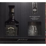 Jack Daniel's Single Barrel 47% 0,7 l (dárkové balení 1 sklenice) – Zboží Dáma