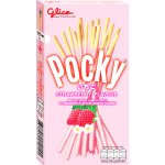 Glico Pocky jahodové tyčinky 45 g – Zboží Dáma