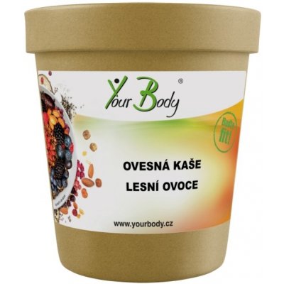 Yourbody Ovesná kaše lesní ovoce 65 g – Zboží Dáma