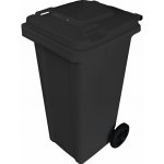 popelnice C24 240L černá s kolečky – Zboží Mobilmania