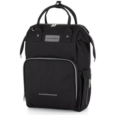 Petite&Mars Přebalovací batoh na kočárek Jack série Catchthemoment Black – Zboží Mobilmania